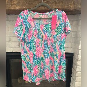 NWT Lilly Pulitzer Shirt XL